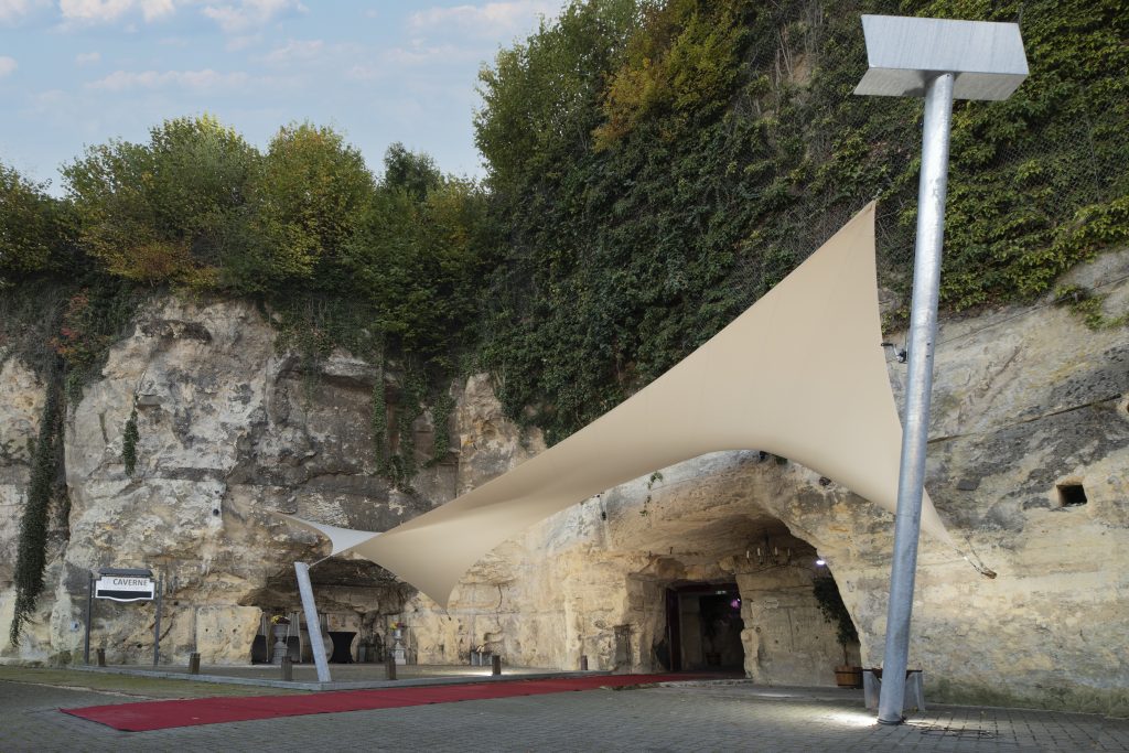 Entree overkapping La Caverne - Manta Roofs Entree_overkapping_La_Caverne