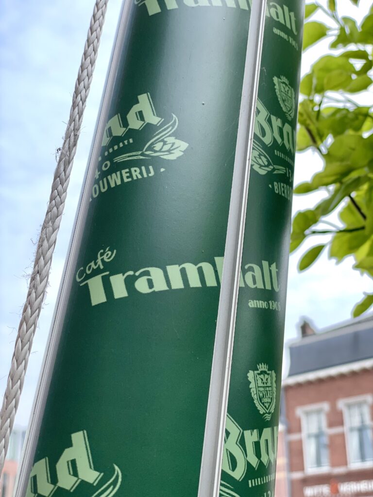 Mast-gecoat-in-ral-kleur-horeca - Manta Roofs Mast-gecoat-in-ral-kleur-horeca