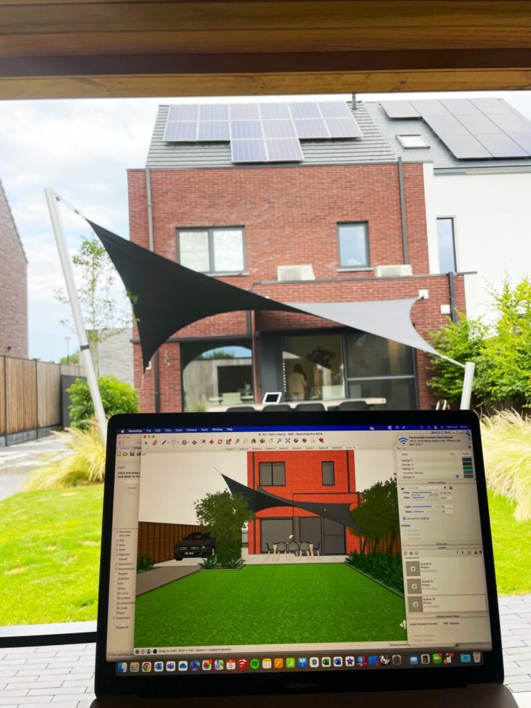 Geel_Belgie_Luxe-overkapping-waterdicht-maatwerk-stomvast-gezellig-tuin-zonnezeil-regensafstotend-sfeervol-zomer-16 - Manta Roofs