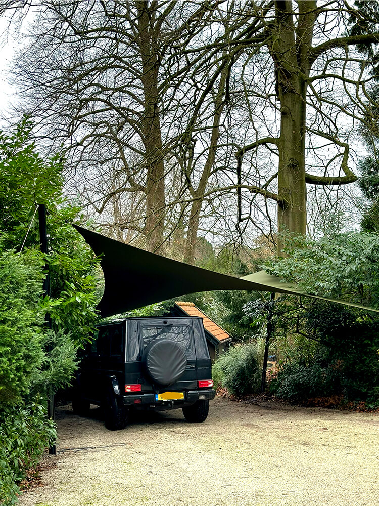 carport-manta-roofs-bloemensdaal-Auto-beschermen-doek-bos-noord-holland-bosrijk-vergunningsvrij-01 - Manta Roofs