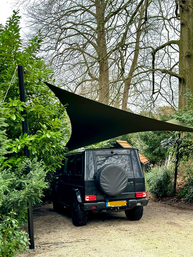 carport-manta-roofs-bloemensdaal-Auto-beschermen-doek-bos-noord-holland-bosrijk-vergunningsvrij-05 - Manta Roofs