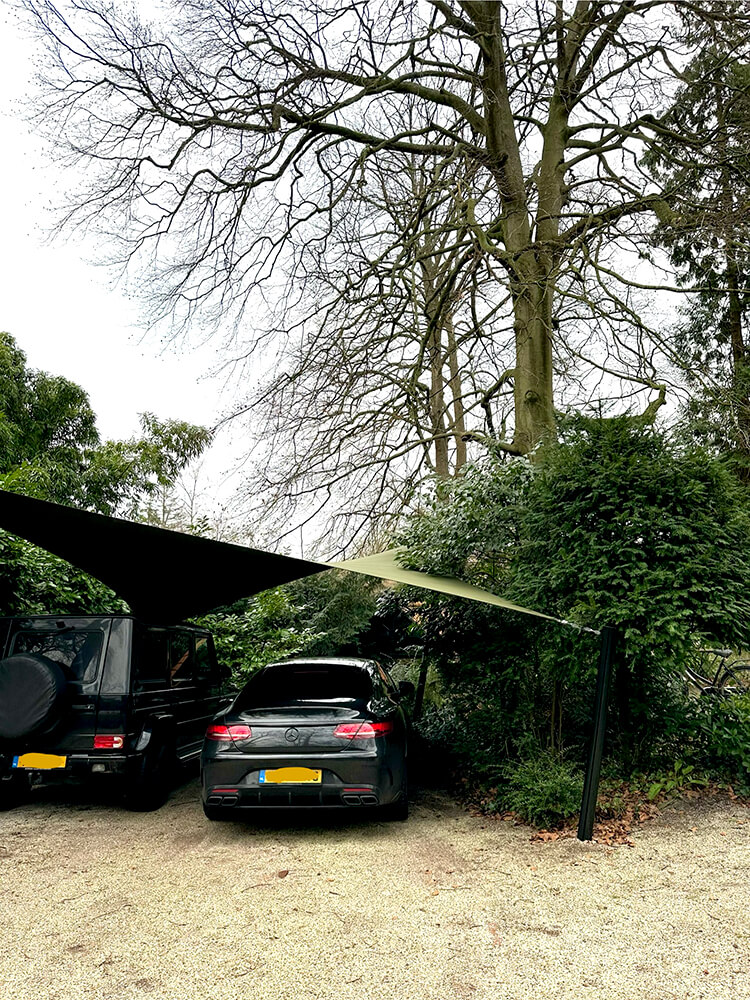 carport-manta-roofs-bloemensdaal-Auto-beschermen-doek-bos-noord-holland-bosrijk-vergunningsvrij-07 - Manta Roofs