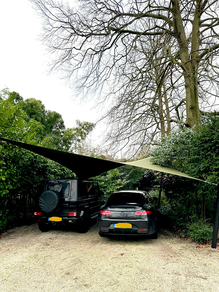 carport-manta-roofs-bloemensdaal-Auto-beschermen-doek-bos-noord-holland-bosrijk-vergunningsvrij-10 - Manta Roofs