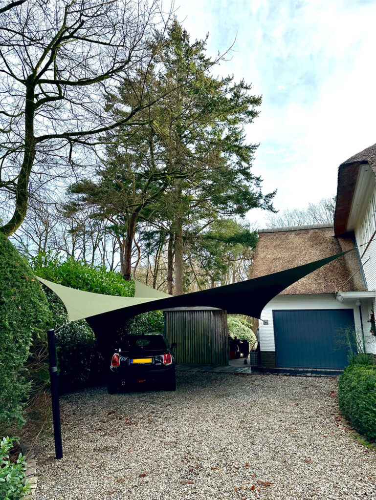 manta-roofs-utrecht-gooi-schaduwdoek-Carport-doek-zonder-vergunning-in-het-bos-waterdicht-07 - Manta Roofs